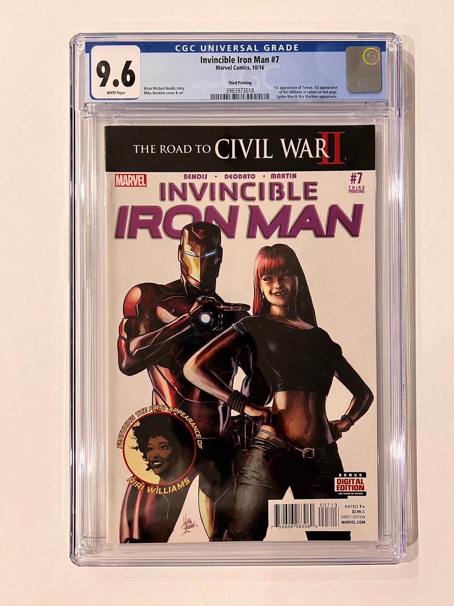 Iron man 7 CGC 9.6| Cybertron Comics