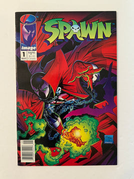 Spawn #1 (Image Comics Malibu Comics May 1992) Newstand Copy