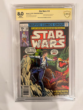 Star Wars 10 CBCS 8.0 Signed