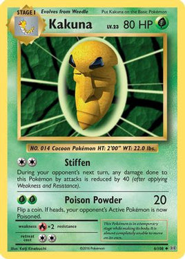 Kakuna 006/108  XY  Evolutions - Uncommon