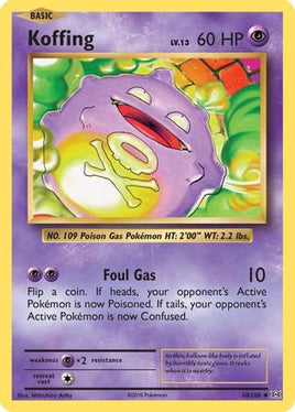 Koffing 050/108  XY  Evolutions - Uncommon