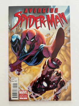 Avenging Spider-Man #1 - Jan 2012 -Limited 1:25 Incentive Variant Cover - (8637)