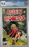 Alien Worlds #4 CGC 9.6