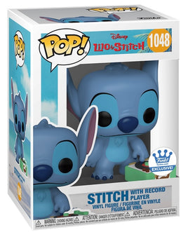 Funko Pop Stich with record player 1048