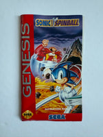Sega Genesis Sonic Spinball