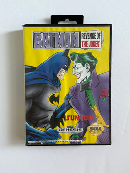 Sega Genesis Batman revenge of the Joker