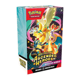 Pokémon TCG: Ascended Heroes Booster Bundle (6 Packs)