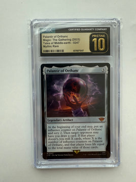 Lord of the Rings MTG - PALANTIR OF ORTHANC - CGC 10 pristine - Magic The Gathering