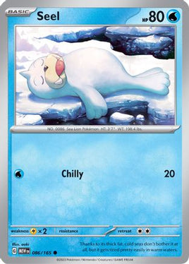 Seel 086/165  SV Scarlet & Violet 151 - Common