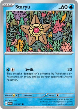 Staryu 120/165  SV Scarlet & Violet 151 - Common