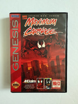 Sega Genesis Maximum Carnage