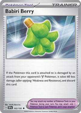 Babiri Berry 163/191  SV08 Surging Sparks - Uncommon