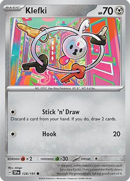 Klefki 128/191  SV08 Surging Sparks - Common