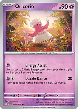 Oricorio 089/191  SV08 Surging Sparks - Common