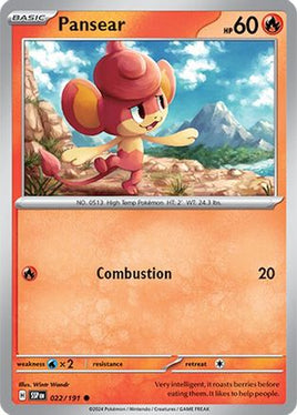 Pansear 022/191  SV08 Surging Sparks - Common