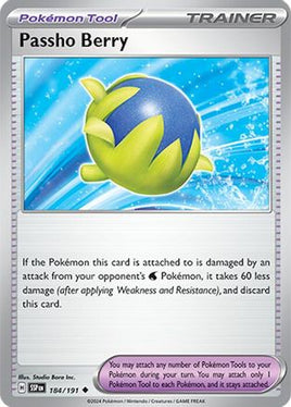 Passho Berry 184/191  SV08 Surging Sparks - Uncommon