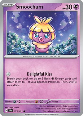 Smoochum 075/191  SV08 Surging Sparks - Common