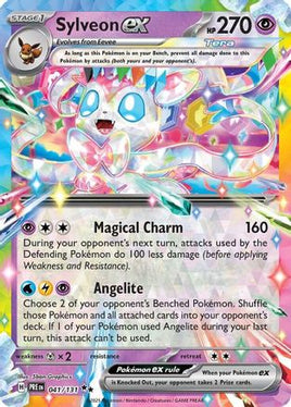 Sylveon ex 041/131  - Holofoil SV Prismatic Evolutions - Double Rare