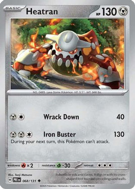 Heatran 068/131  SV Prismatic Evolutions - Uncommon