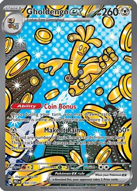 Gholdengo ex 164/131  - Holofoil SV Prismatic Evolutions - Special Illustration Rare
