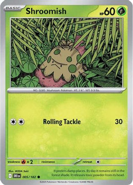 Shroomish 005  SV10 Destined Rivals - Common