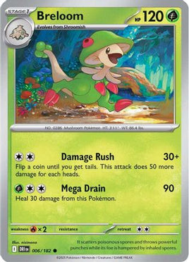 Breloom 006  SV10 Destined Rivals - Common