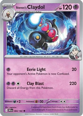 Steven's Claydol 084  SV10 Destined Rivals - Uncommon