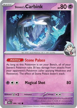 Steven's Carbink 086  SV10 Destined Rivals - Common