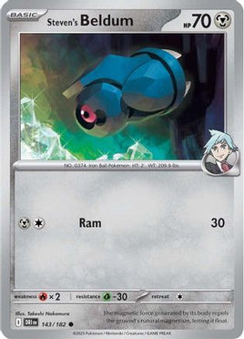 Steven's Beldum 143  SV10 Destined Rivals - Common