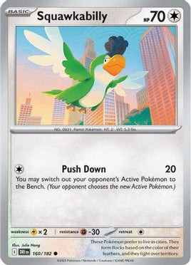 Squawkabilly 160  SV10 Destined Rivals - Common