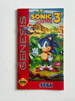 Sega Genesis Sonic the Hedgehog 3