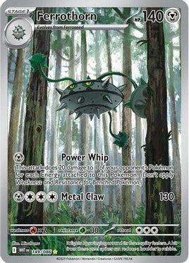 Ferrothorn 149/086  - Holofoil SV White Flare - Illustration Rare