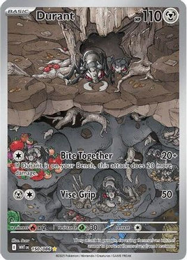 Durant 150/086  - Holofoil SV White Flare - Illustration Rare