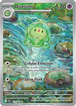 Duosion 119/086  - Holofoil SV Black Bolt - Illustration Rare