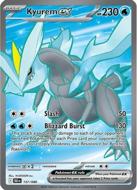 Kyurem ex 157/086  - Holofoil SV Black Bolt - Secret Rare