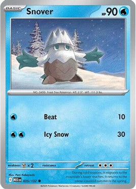 Snover 035/132  ME01 Mega Evolution - Common