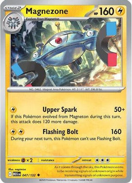 Magnezone 047  - Reverse Holofoil ME01 Mega Evolution - Uncommon