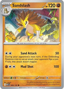 Sandslash 069  ME01 Mega Evolution - Common