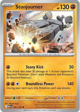 Stonjourner 081  ME01 Mega Evolution - Uncommon