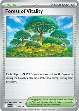 Forest of Vitality 117  ME01 Mega Evolution - Uncommon