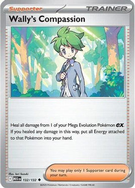 Wally's Compassion 132/132  ME01 Mega Evolution - Uncommon