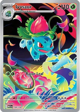 Ivysaur 134/132  - Holofoil ME01 Mega Evolution - Shiny Rare