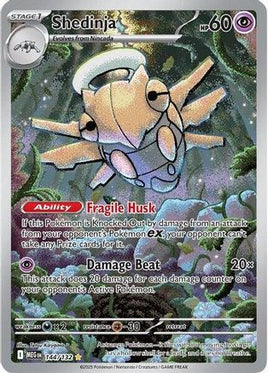 Shedinja 144/132  - Holofoil ME01 Mega Evolution - Shiny Rare