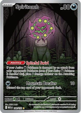 Spiritomb 148/132  - Holofoil ME01 Mega Evolution - Shiny Rare