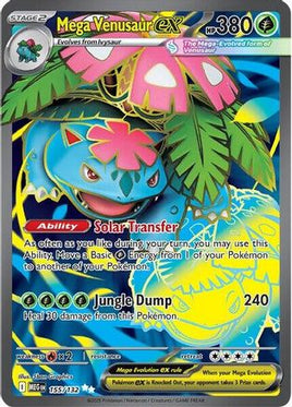 Mega Venusaur ex 155/132  - Holofoil ME01 Mega Evolution - Ultra Rare