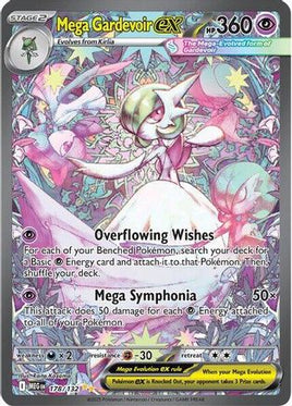 Mega Gardevoir ex 178/132  - Holofoil ME01 Mega Evolution - Special Illustration Rare