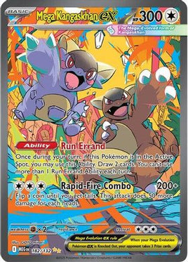 Mega Kangaskhan ex 182/132  - Holofoil ME01 Mega Evolution - Special Illustration Rare