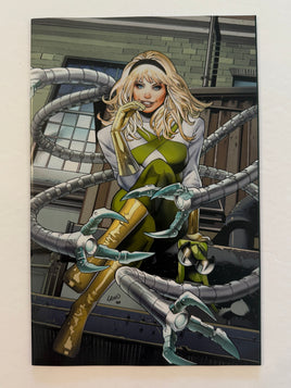 🔥🕷 SPIDER-GWEN SHADOW CLONES #1 NM GREG LAND 1:100 Virgin Ratio Variant
