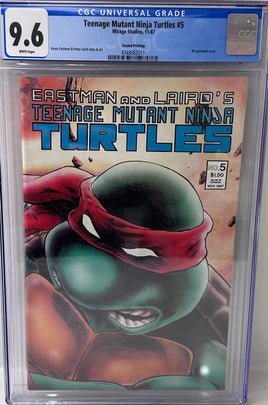 Teenage mutant ninja turtles #5 CGC 9.6