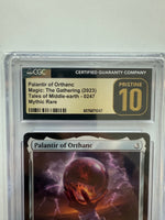 Lord of the Rings MTG - PALANTIR OF ORTHANC - CGC 10 pristine - Magic The Gathering